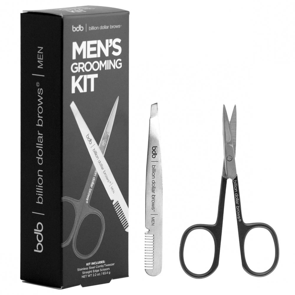 BDB Trousse de Soin Homme (Peigne/Pince à Épiler & Ciseaux) - 31118