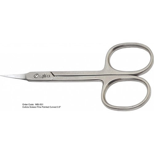 Ciseaux à cuticules ultra-fins MBI-501 taille 3,5"