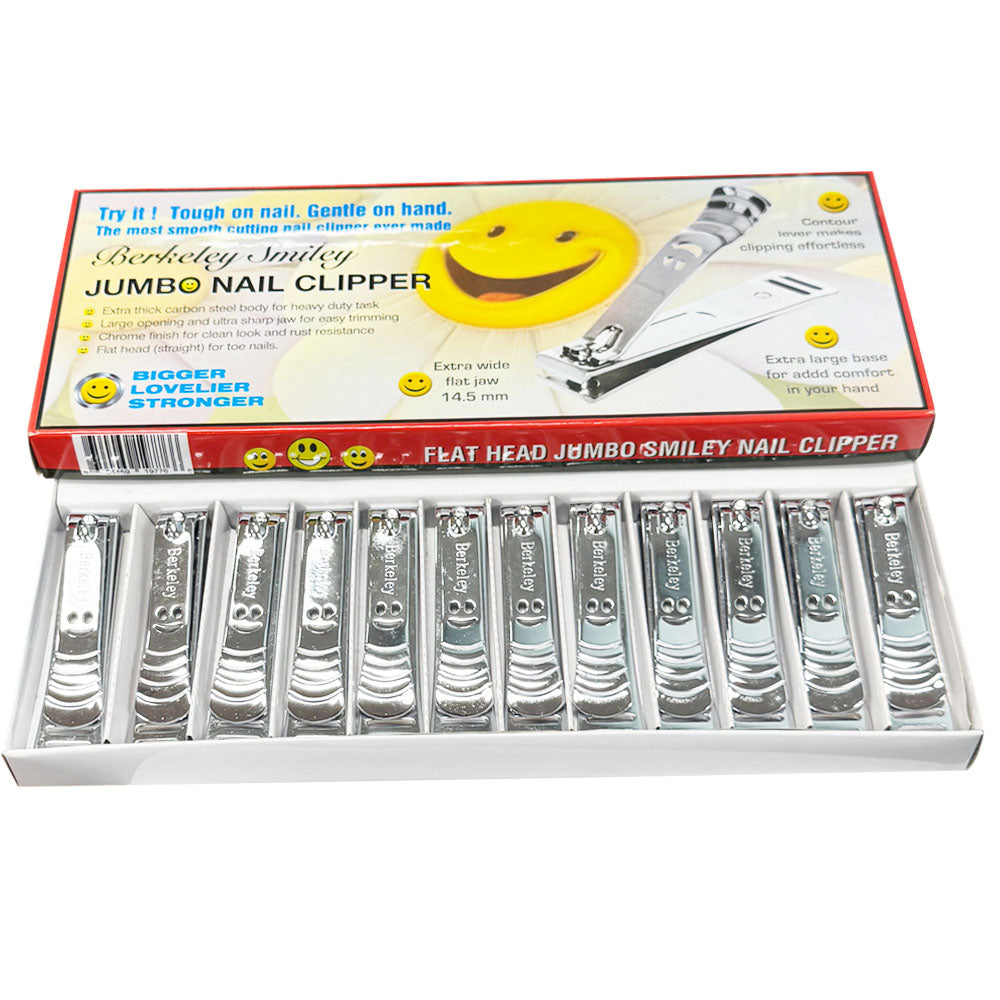 Coupe-ongles plat Berkeley Smiley Jumbo NC102F 19776