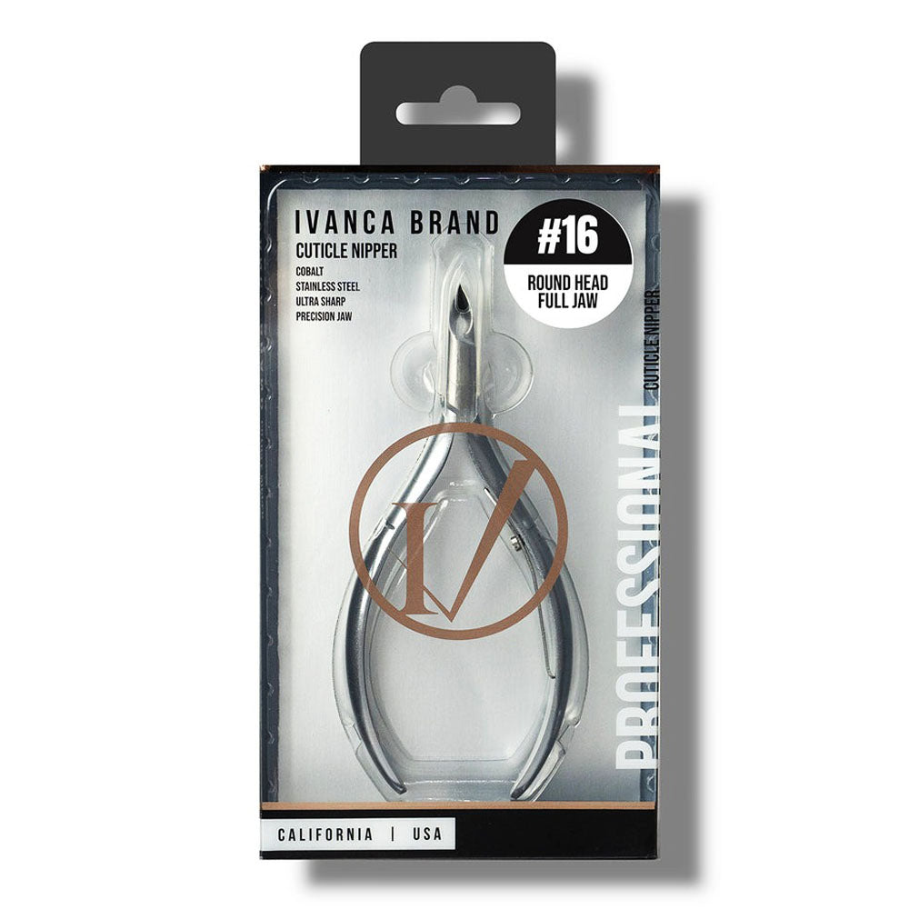 Coupe-cuticules Ivanca Brand Tête Ronde Mâchoire Complète #16 26978