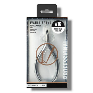 Coupe-cuticules Ivanca Brand Tête Ronde Mâchoire Complète #16 26978