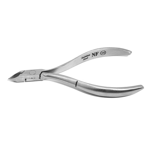 USN504F NF Square Head S. S. Cuticle Nipper 1/2 Jaw 14