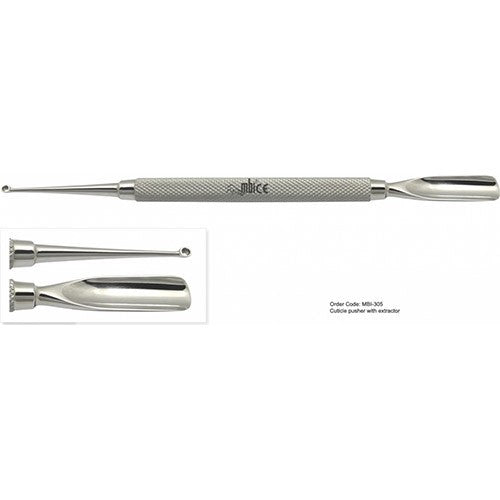 Repousse-cuticules avec extracteur MBI-305