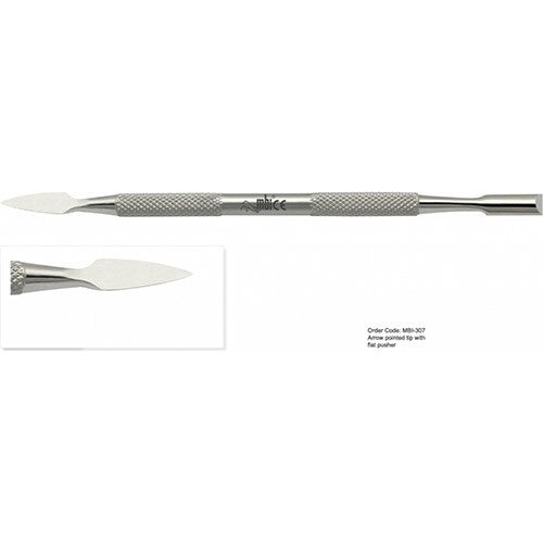 MBI-307 Pointe fléchée avec poussoir plat