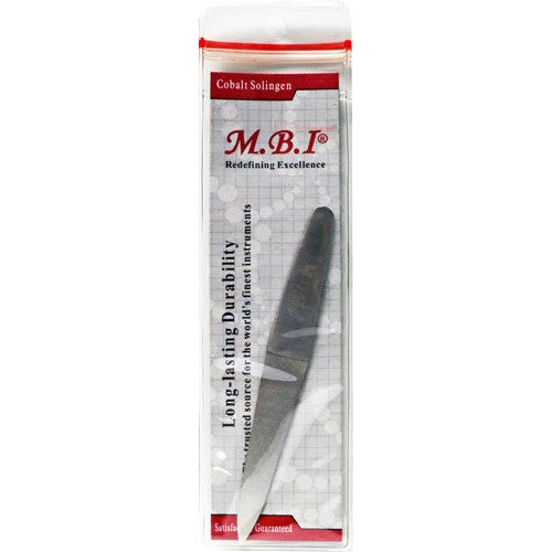 Lime à ongles double face en acier inoxydable MBI-373