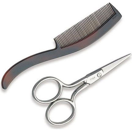 Ciseaux et peigne à moustache Ultra Haircare 3 1/2" - 4102U