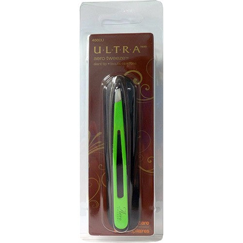 Ultra AeroTweeze Pointe Biseautée - Vert 4860GNU