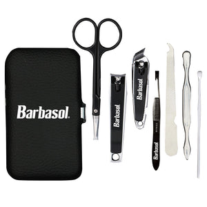 Barbasol 8PC Travel Manicure Set CBG1-1002-BLK 84127