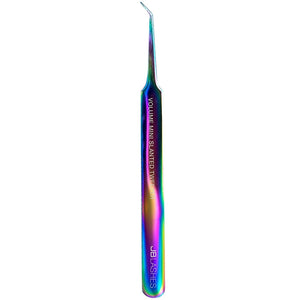 JBLashes Volume Mini Slanted Tweezer Titanium - JBA1008