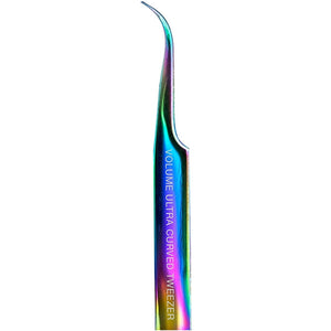JBLashes Volume Ultra Curved Tweezer Titanium - JBA1009