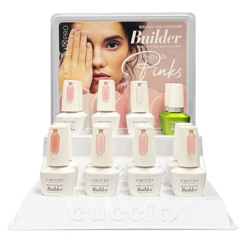 Cuccio Gel de Construction au Pinceau Collection Pretty In Pinks CPGL7821