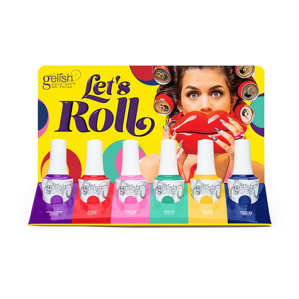 Gelish Let's Roll Summer 2025 6PC Collection 1130100