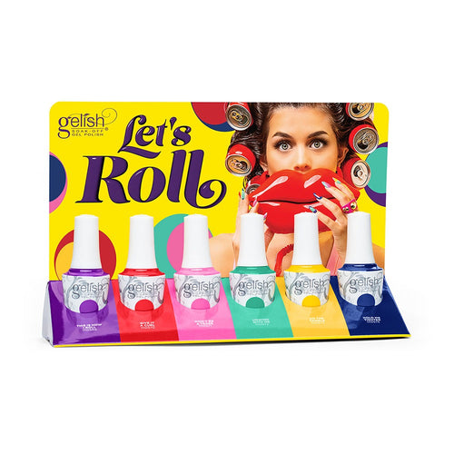 Gelish Let's Roll Summer 2025 6PC Collection 1130100