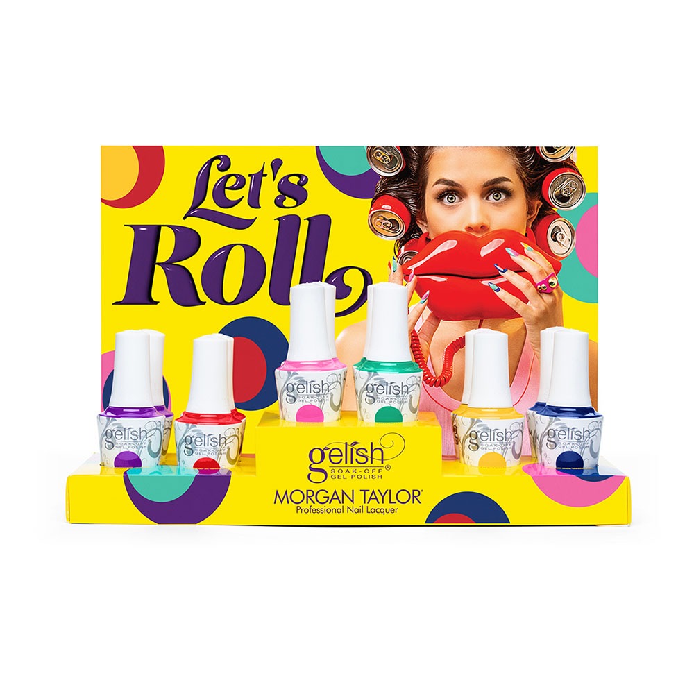 Gelish Let's Roll Summer 2025 12PC Collection 1130101