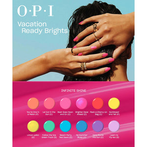 OPI Infinite Shine Summer 2026 Trip To The Brite Side SDS026