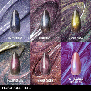 Apres PRISMATIC Flash Glitter Scintillant & Réfléchissant la Lumière