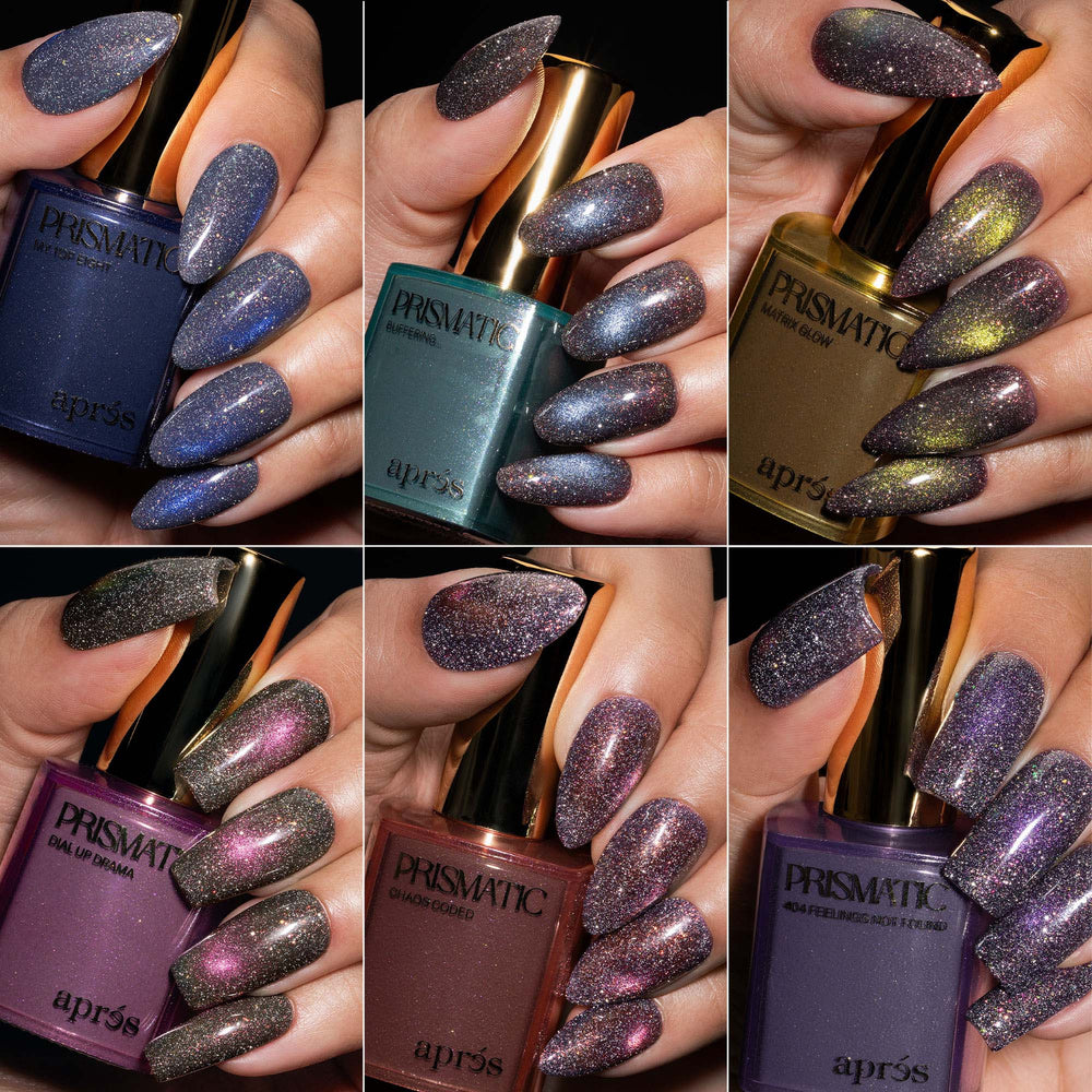 Apres PRISMATIC Flash Glitter Scintillant & Réfléchissant la Lumière