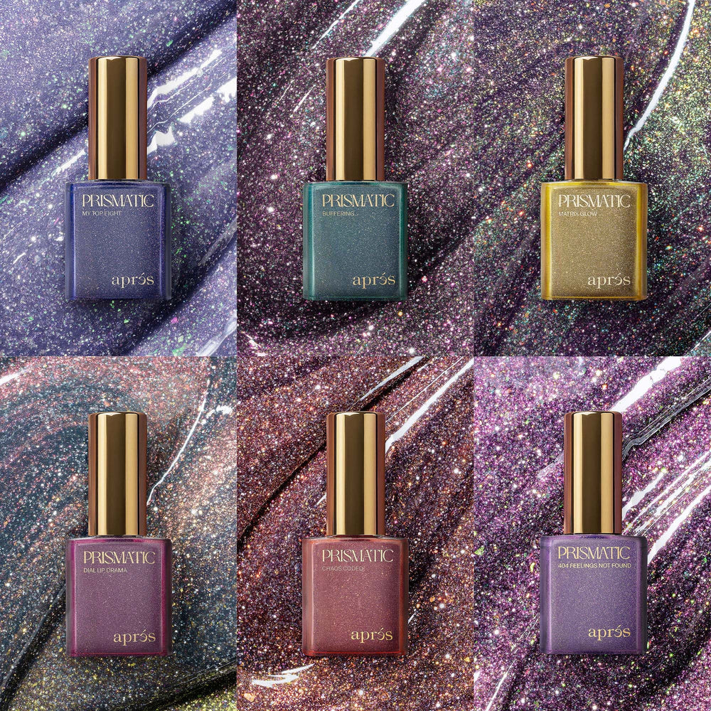 Apres PRISMATIC Flash Glitter Scintillant & Réfléchissant la Lumière