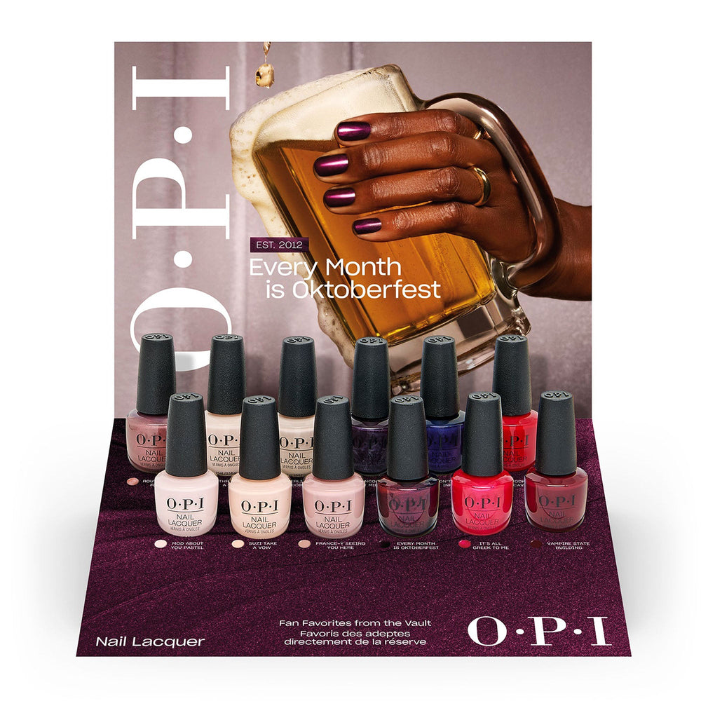 OPI Nail Lacquer Fall 2026 12PC Collection DCF012