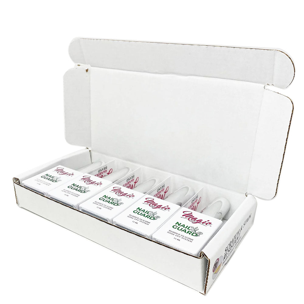 Magic NailGuard Gel de finition rose diaphane, lot économique 75716