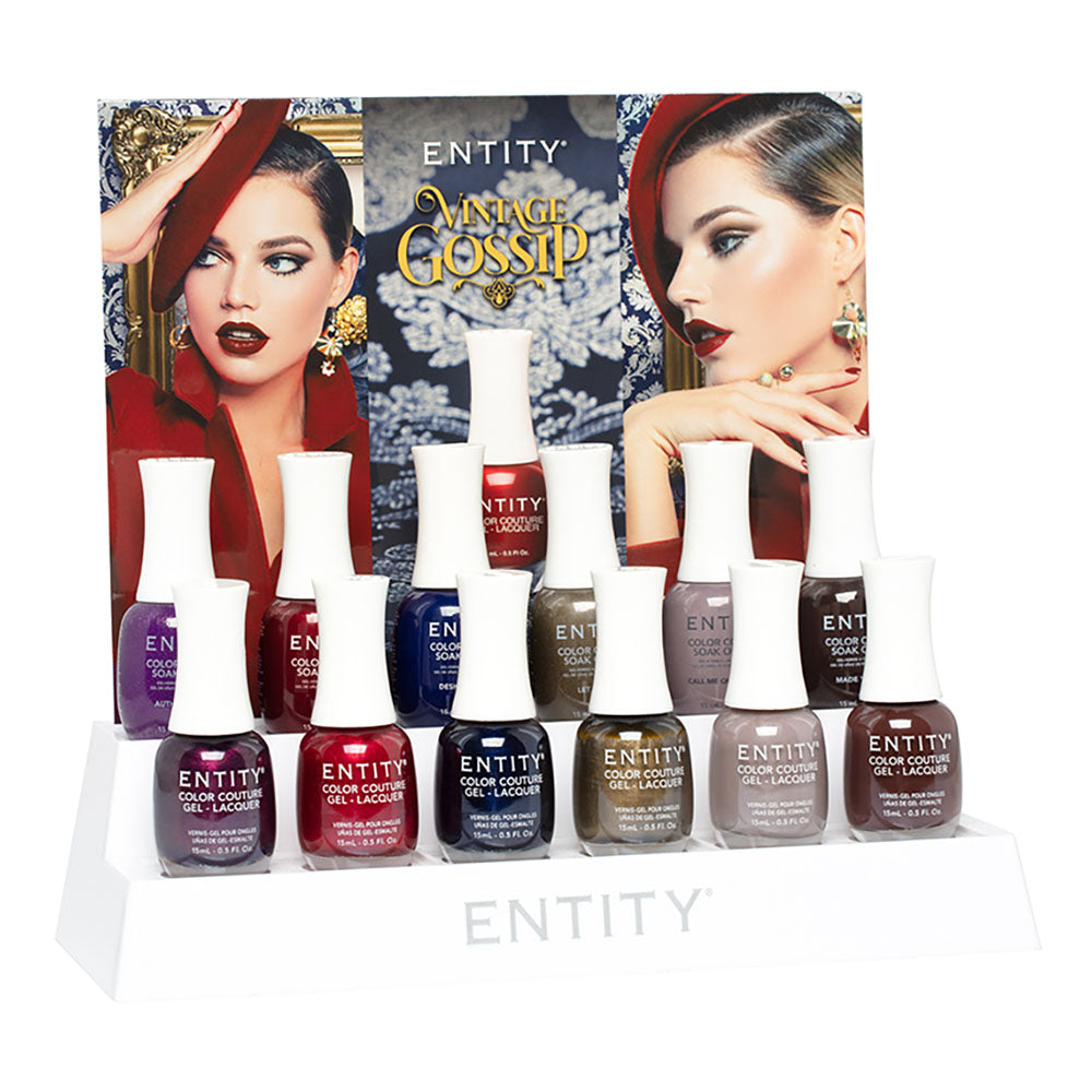 Entity CC Gel & Laque Vintage Gossip Mixte 12 pièces 5130017