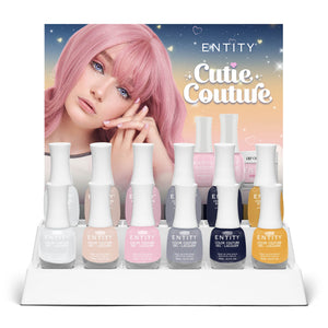 Gel et Laque Entity Cutie Couture Panaché 12 Pièces 5130019