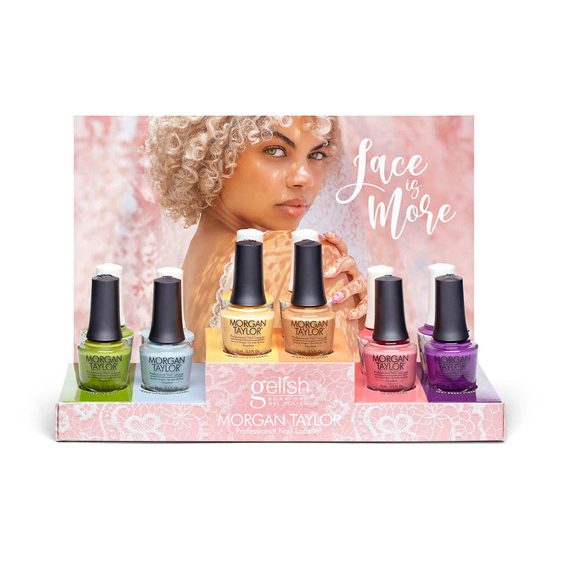 Gelish/Morgan Taylor Lace Is More 12 PIÈCES Assorties 1130082