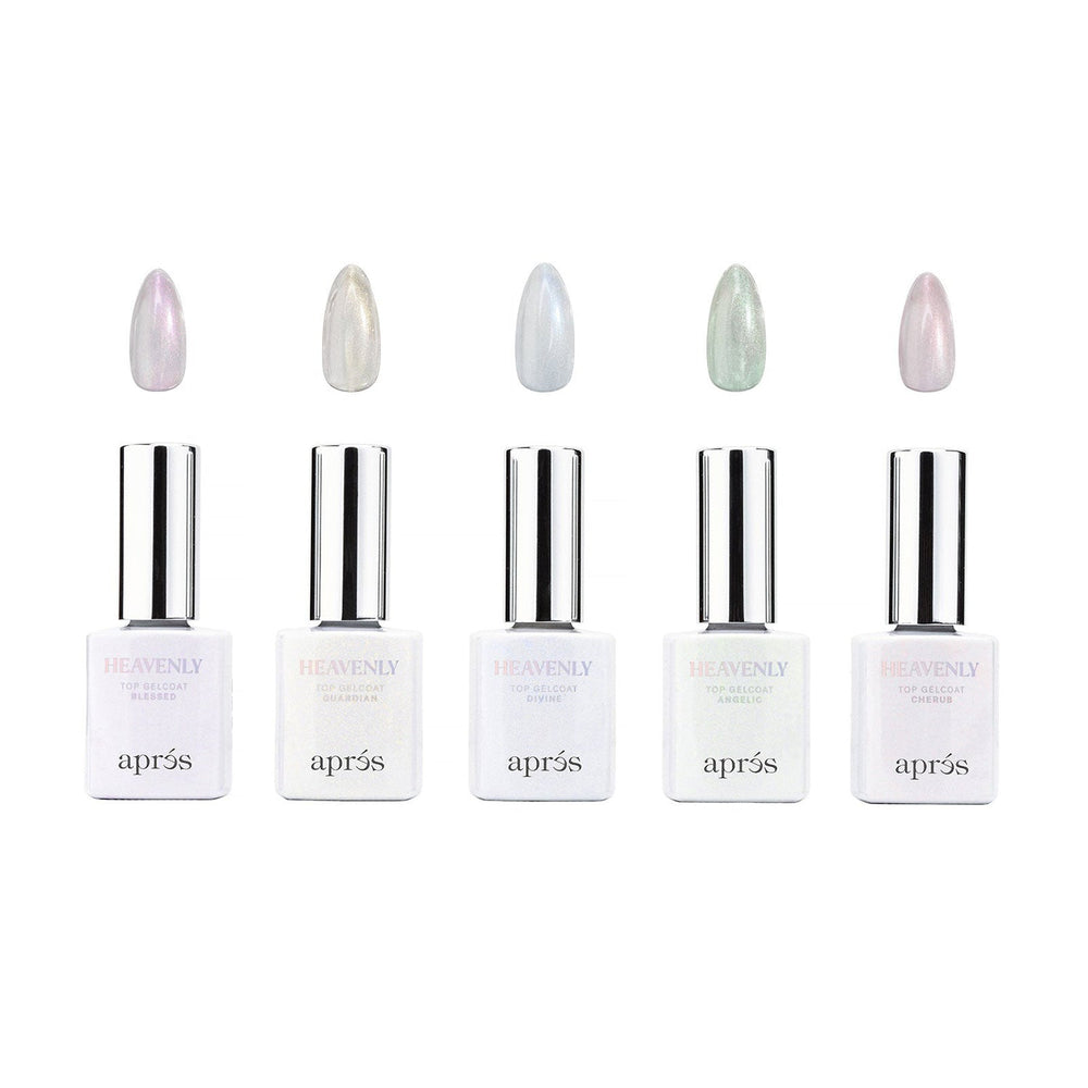 Apres Heavenly Top Coat Lot de 5 AP-TGC-H-SET