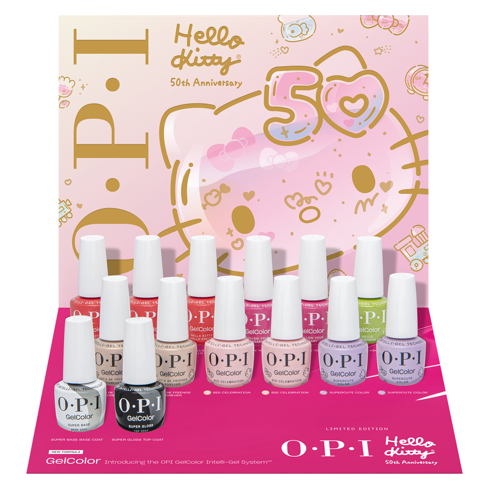 OPI Gelcolor Collection 50e Anniversaire Hello Kitty GC370