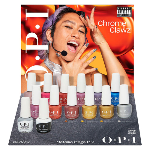 Collection OPI Gelcolor Metallic Mega Mix Automne 2024 GC359