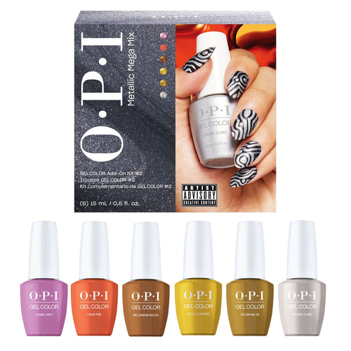 OPI Gelcolor Metallic Mega Automne 2024 Kit#2 GC358