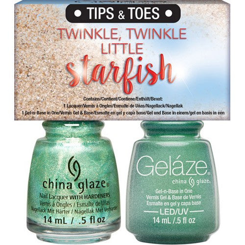 Gelaze Tips&Toes Twinkle,Twinkle Little Starfish, lot de 2, 83807