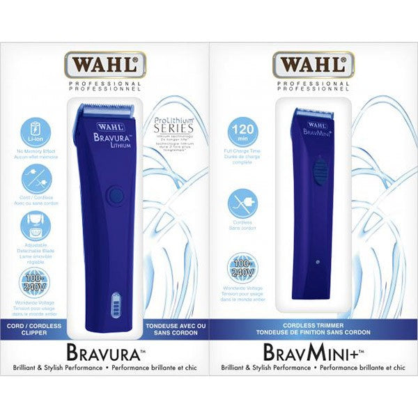 Wahl Royal Blue Combo Bravura/BravMini #50263