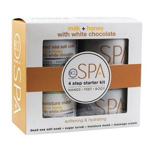 BCL Spa Kit de Démarrage 4 Étapes Lait + Miel SPA54110