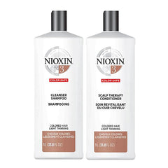 Nioxin3 Colored Hair Light Thin Duo Pack 1L 33.8 fl oz 32394