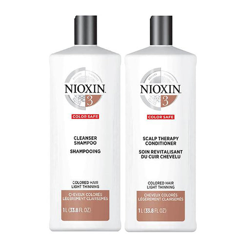 Nioxin3 Colored Hair Light Thin Duo Pack 1L 33.8 fl oz 32394