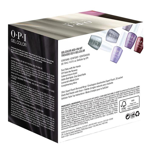 OPI Gelcolor Muse Of Milan Kit d'extension 6 pièces #2 GC296