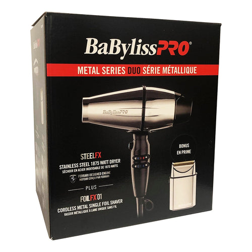 BaBylissPRO Kit Duo Métal Série STEELFXPPC/02639