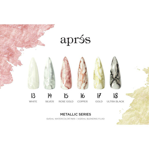 Apres Artiste ArtINK N°3 Lot de 6 Encres aquarelle 95653