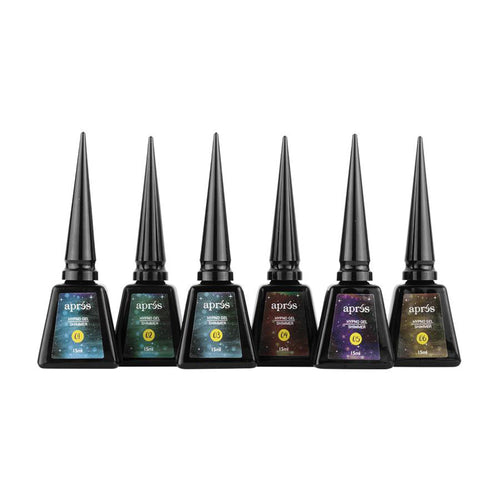 Série de Gels Scintillants Hypno Apres n°1+2 – Lot de 6 Couleurs 41162
