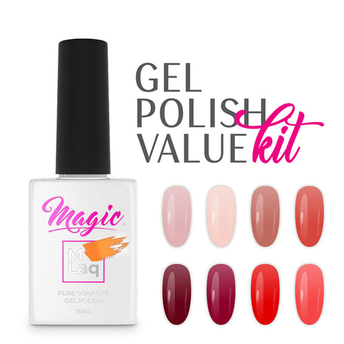 Kit économique de vernis gel Magic Gel System - Choix élégant 46794