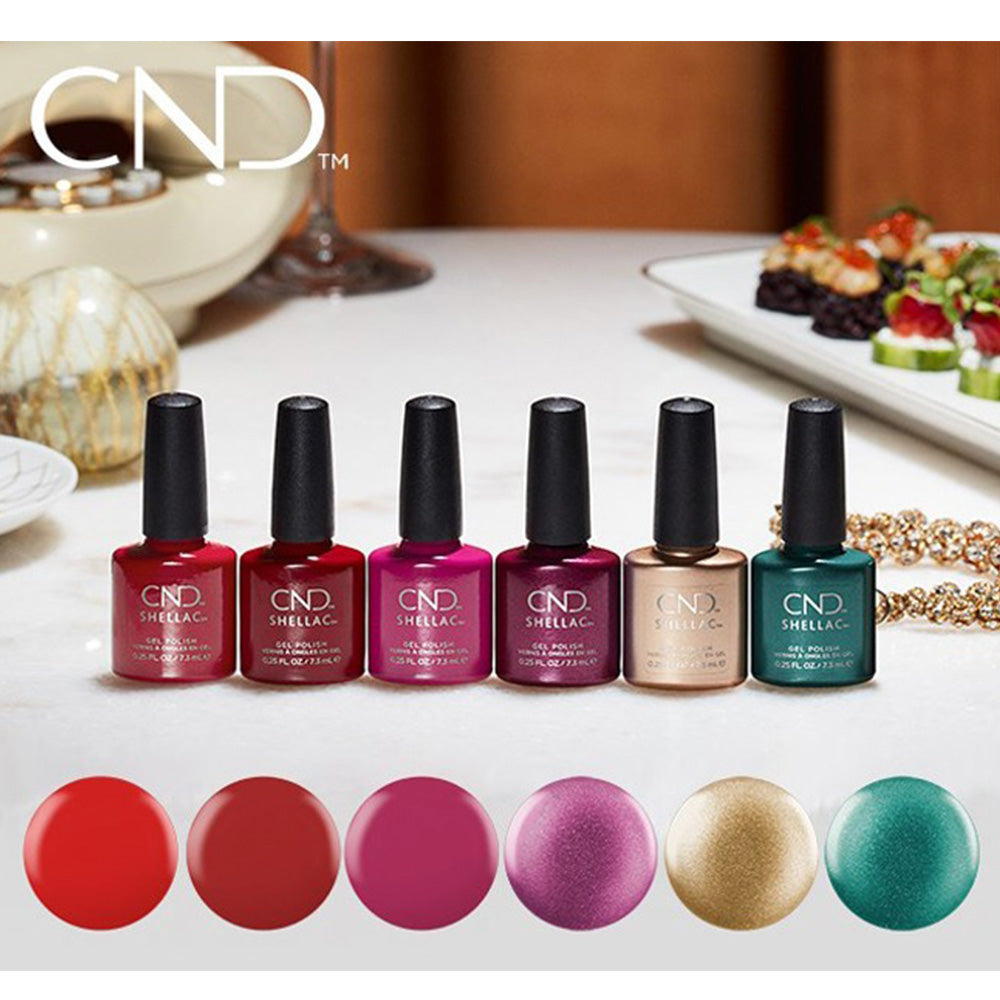 Présentoir 16 pièces CND Shellac Cocktail Couture 00841