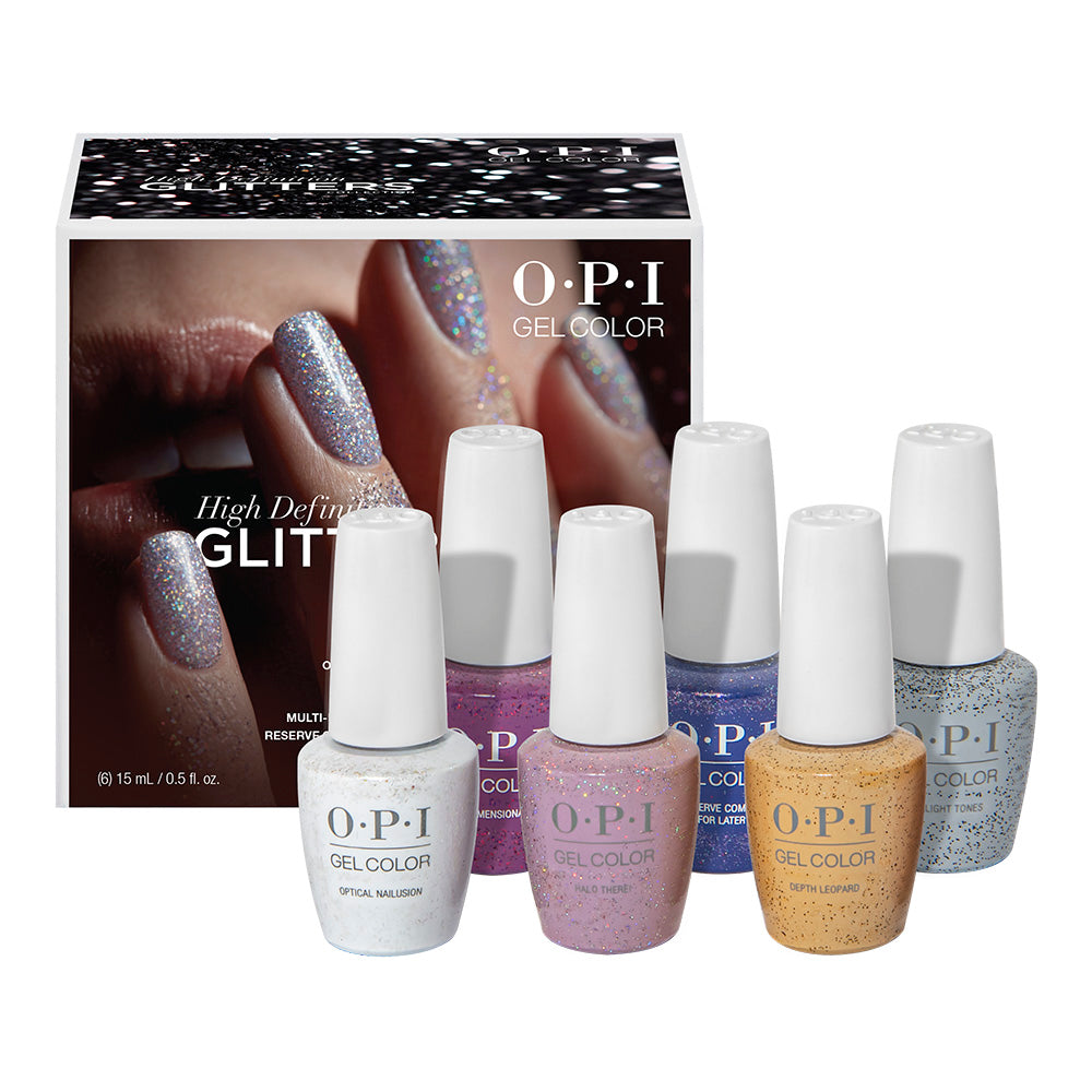 OPI Gelcolor Kit complémentaire paillettes haute définition #1 GC301