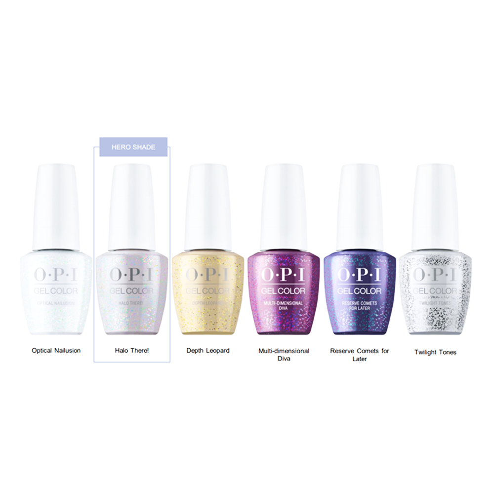 OPI Gelcolor Kit complémentaire paillettes haute définition #1 GC301