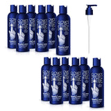 Gants en flacon 240 ml, lotion protectrice avec pompe, présentoir 12 unités
