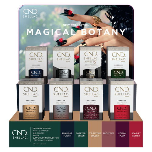 Collection Hiver 2023 CND Shellac Magical Botany
