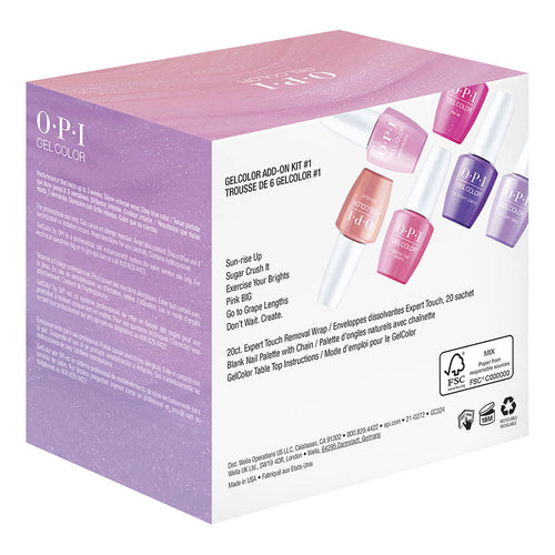 OPI Gelcolor Power Of Hue Collection Add-On Kit #1 GC324