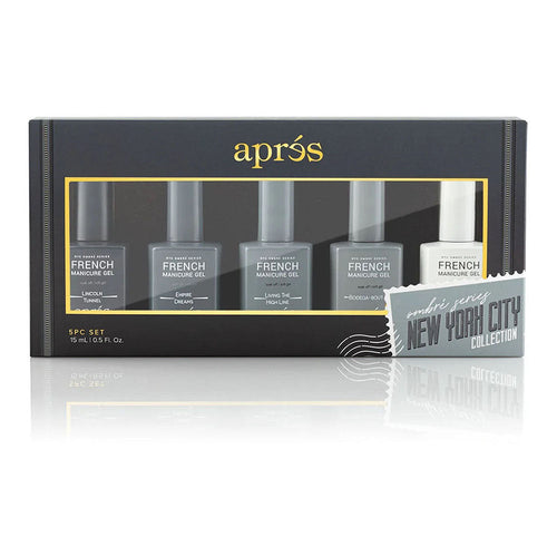 Ombré gel de manucure française Apres - Coffret New York City 97450