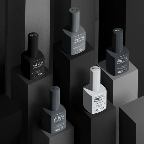 Ombré gel de manucure française Apres - Coffret New York City 97450