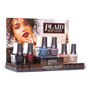 Gelish & Morgan Taylor Plaid Reputation 12PC  1130056